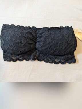 Ladies Saint Eve Black Strapless Padded Bra Size Medium/Large BNWT